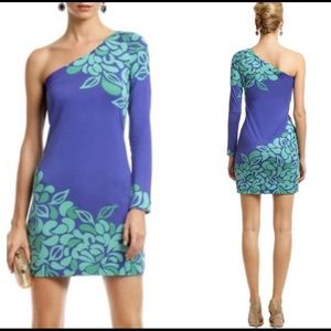 EUC Lilly Pulitzer One Shoulder Dress